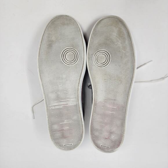 Allen Edmonds Sneakers Men 11.5 D Alpha Lace-Up Low Top Grey Suede SOLE Insoles - Picture 9 of 13